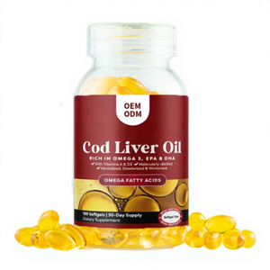 Ausreson OEM Marque Privée <span class=keywords><strong>Huile</strong></span> <span class=keywords><strong>de</strong></span> <span class=keywords><strong>Poisson</strong></span> Oméga 3 1000mg <span class=keywords><strong>Huile</strong></span> <span class=keywords><strong>de</strong></span> <span class=keywords><strong>Foie</strong></span> <span class=keywords><strong>de</strong></span> <span class=keywords><strong>Morue</strong></span> en Capsules Molles Supplément Halal Chine Gélules Molles d'<span class=keywords><strong>Huile</strong></span> <span class=keywords><strong>de</strong></span> <span class=keywords><strong>Foie</strong></span> <span class=keywords><strong>de</strong></span> <span class=keywords><strong>Morue</strong></span> - Product Image 1