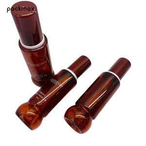 Flacon de lotion personnalisé en PET de 80 ml – Contenant vide pour sérum, fond de teint et huile capillaire, emballage avec applicateur roll-on - Product Image 1