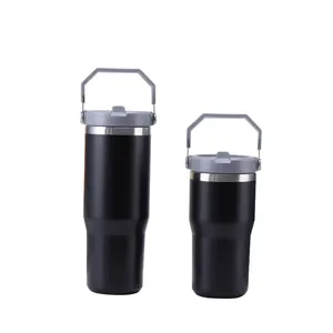 Vente en gros de gobelets de voyage isothermes personnalisés en acier inoxydable 304, grande capacité, pour voiture - Product Image 2