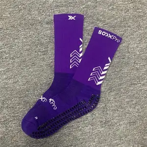 New Men's And Women's FS Football Socks Sports Round Silicone Anti Slip Grip Soccer Socks