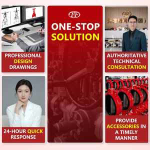 Z81x PN10 PN16 pn25 lửa van rãnh kết thúc cho nước TF z81x rãnh EPDM mềm con dấu hướng dẫn sử dụng tăng gốc Van cổng dễ uốn sắt - Product Image 6