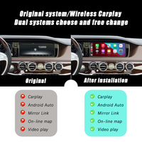 CZT-AUTO mise à niveau de l'écran d'origine vers Android pour Mercedes Benz NTG5.0 W213 W222 sans fil Carplay Android Auto Mirror Link Radio