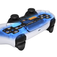 Kit de boutons d'action tactiles personnalisés EXtremeRate, kit de clics de souris, kit de clics frontaux pour manette PS5 BDM-030