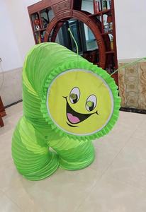 Caterpillar Insect Worm Rainbow Tube 1/3/5 Orificios Mejora Oxford Cloth Talent Show Rendimiento de calentamiento Magic Prop para adultos - Product Image 3