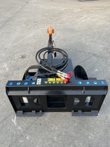 آلة حفر الخنادق التربية الأكثر مبيعًا، ملحق للودر، آلة حفر صغيرة بسلسلة للجرافة الانزلاقية - Product Image 5