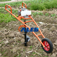 Meilleure Vente Tarière Manuelle Perceuse à Terre Prix Économique Équipement de Creusement Matériel Agricole Machine de Forage au Sol