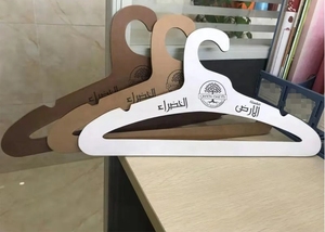 Dành cho người lớn sinh thái có thể tái chế giấy các tông móc áo tái chế móc áo - Product Image 4