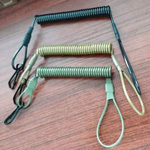 Cordon anti-perte tactique 6X en plastique multicolore durable pour la chasse, porte-clés et cordon anti-chute pour petits objets, pour usage quotidien - Product Image 6