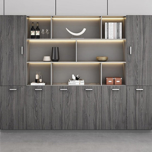 <span class=keywords><strong>Librero</strong></span> de Oficina Moderno y Minimalista de Madera Sólida, Mueble de Almacenamiento y Archivo, Decoración para Sala de Estar, Dormitorio u Oficina - Product Image 1