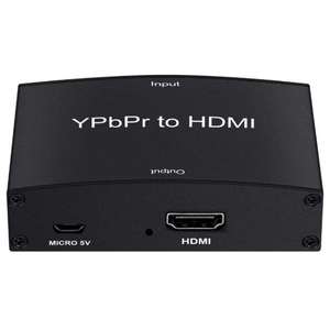 <span class=keywords><strong>Convertisseur</strong></span> adaptateur SYONG 1080P Component vers HDMI, YPbPr 5RCA RGB, <span class=keywords><strong>convertisseur</strong></span> audio R/L V1.4 R/L, moniteur-1080P HDTV DVD ordinateur - Product Image 2