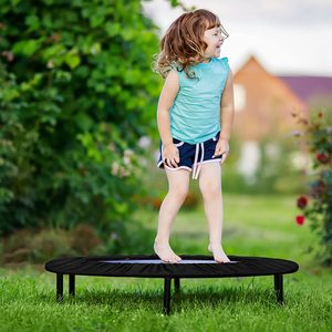 Mini trampoline d'exercice pour adultes IUNNDS, trampoline d'intérieur de 50 pouces, petit trampoline d'entraînement pliable, trampoline de saut pliable, fitness - Product Image 6