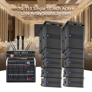 CHORDIO TG110 Système Sonore Actif 136dB <span class=keywords><strong>SPL</strong></span> Max 3000W Puissance Crête | Enceinte Contreplaquée 15/18mm pour Églises et Événements d'Entreprise - Product Image 4