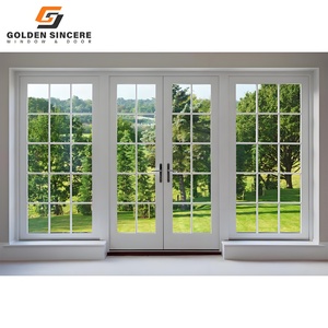 GS Aluminum Glass <b>Swing</b> Door with Soft Close Hinges <b>for</b> Quiet Use - Product Image 3