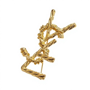 Broches de Diseño de Lujo para Mujer, Metal sin Níquel, Uso en las Cuatro Estaciones - Product Image 1