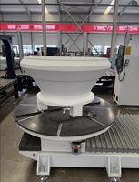 Máquina de Grabado y Fresado CNC Vertical de 5 Ejes Rongchi, Conexión de 5 Ejes para Espuma, Madera, Moldes y Materiales Compuestos