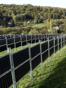 Système de montage solaire vertical en acier haute résistance, support PV vertical longue durée pour ferme solaire et terrain <span class=keywords><strong>ouvert</strong></span> - Product Image 6