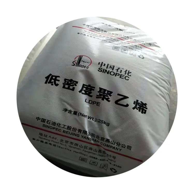 Granulés crus en plastique HDPE de qualité alimentaire pour sac à provisions