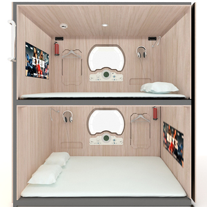 Lit d'hôtel double en <span class=keywords><strong>capsule</strong></span> pour <span class=keywords><strong>capsule</strong></span> de couchage japonaise - Product Image 4