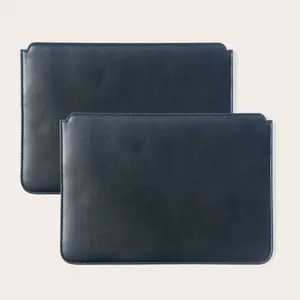 Hot Sale Mode maßge schneiderte 16-Zoll-Laptoptaschen für Geschäfts reisen benutzer definierte Logo Leder Laptop tasche für Männer