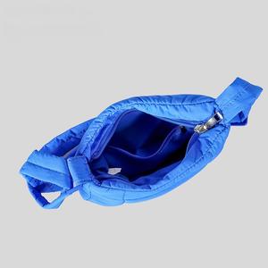 2024 diseñador nuevo estilo <span class=keywords><strong>tela</strong></span> <span class=keywords><strong>de</strong></span> nailon Mini bolso individual cuadrado para mujer lindo Simple Color sólido acolchado bolso <span class=keywords><strong>de</strong></span> <span class=keywords><strong>mensaje</strong></span> hinchado <span class=keywords><strong>con</strong></span> logotipo - Product Image 2