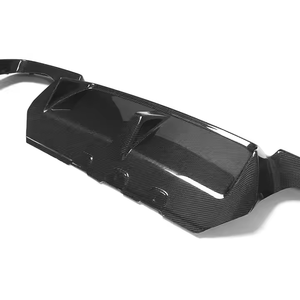 <span class=keywords><strong>2012</strong></span> + pour BMW série 5 F10 M5 diffuseur arrière en Fiber de carbone Kit de carrosserie de Style 3D sans pare-chocs lumineux LED état neuf - Product Image 5