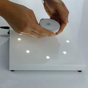 Hcnt ชั้นวาง400g แบบโมเดิร์นไฟ LED เน้นการแสดงผลแบบลอยได้ด้วยแม่เหล็กแท่นแม่เหล็กสำหรับนาฬิกาเครื่องประดับ - Product Image 2