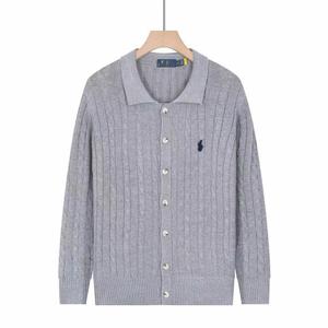 Cardigan da Uomo in Cotone di Design, Maglione Invernale Casual Personalizzato Stile Polo RL per Uomo - Product Image 1