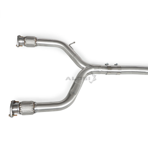 Système d'échappement Catback de haute qualité en gros pour Infiniti Q50 3.0T 2017-2024, échappement de course à passage direct, simple sortie - Product Image 3