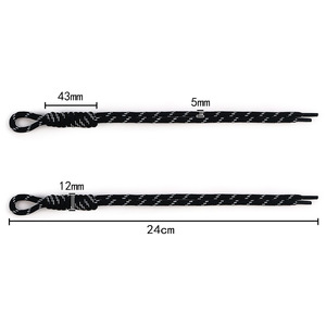 Cuerda de Paracord Trenzada de Colores para Llavero/Colgante de Bolso, Paracord Trenzado de 5mm, Cuerda de Poliéster de Colores para Fabricación de Joyas - Product Image 5