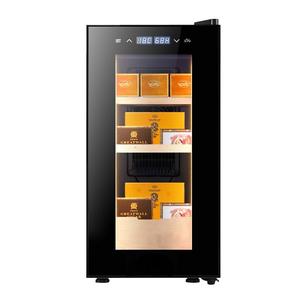 Armoire à cigares Nuelead NE-117 électrique anti-buée en acier inoxydable avec affichage numérique, contrôle intelligent de l'humidité et panneau tactile - Product Image 3