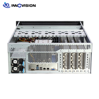 Boîtier de serveur IA G4808 4U pour calcul en périphérie et apprentissage profond, compatible avec 3 cartes graphiques (4090, 3090) et doté de 8 emplacements
