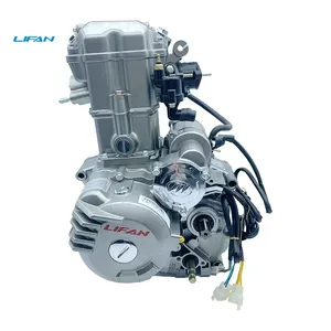 OEM fabrika mağazası Lifan motosiklet motoru 200cc su soğutmalı yük Lifan 200cc motor 4 zamanlı beş dişli hız değişimi