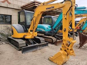 Miniexcavadora Komatsu Pc40 Usada en Buen Estado, Cabina Abierta, Pc 40, Excavadora Pequeña de 4 Toneladas en Venta, Pc40mr - Product Image 4