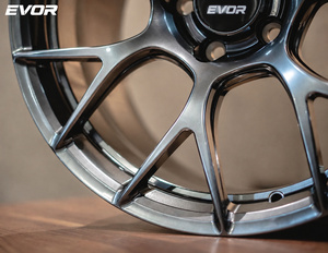 ล้อฟอร์จ EVOR ใหม่ ขนาด <span class=keywords><strong>18</strong></span> 19 20 21 นิ้ว ผลิตจากอลูมิเนียมอัลลอยด์แบบชิ้นเดียว 5X112/114.3/120 สำหรับรถยนต์นั่งส่วนบุคคล <span class=keywords><strong>ขอบ</strong></span>ล้อแบบกำหนดเองสำหรับ BMW Mercedes - Product Image 2