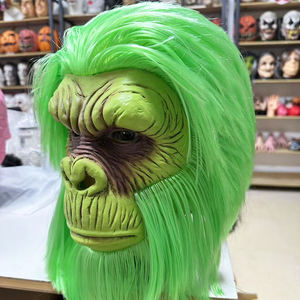 Style chaud carnaval déguisement chapeaux Halloween maquillage boule accessoires singe Cosplay <span class=keywords><strong>masque</strong></span> pleine tête fête <span class=keywords><strong>masque</strong></span> - Product Image 3