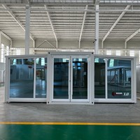 Maison modulaire 3 4 chambres Maisons préfabriquées pliables 20 pieds 40 pieds Maison de conteneur extensible de luxe