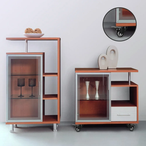 Ruedas Giratorias de Alta Resistencia de 1.5"/2" con Vástago Roscado y Freno, Ruedas para Muebles con Vástago Roscado M8/M10 - Product Image 5