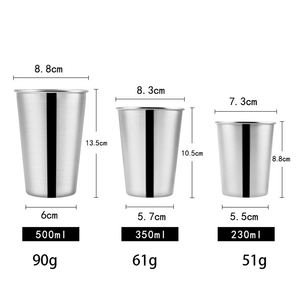 أكواب ستانلس ستيل بالجملة مخصصة للمخيمات والسفر والقهوة والشاي والبيرة من مورد ومصنع مع شعار - Product Image 6