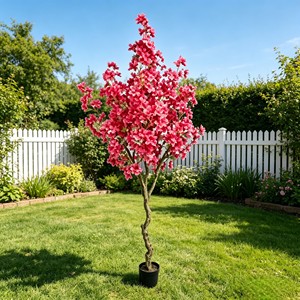 High Quality Real Touch <b>Artificial</b> Silk Bougainvillea <b>Trees</b> Durable <b>Indoor</b> Desktop Plants - Product Image 4