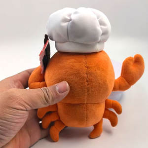 ספקים סיניים צעצועי ילדים צעצועי קטיפה צעצועי סרטן מצוירים בהתאמה אישית צעצועי קטיפה של דמויות מצוירות - Product Image 4