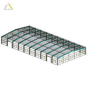 Grille, entrepôt préfabriqué, maison de travail en acier, Structure de toit métallique, bâtiment industriel, entrepôt d'avion, à vendre - Product Image 6