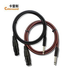 Câble audio de bonne qualité OEM ODM TS Mono 6,35 mm <span class=keywords><strong>Prise</strong></span> vers XLR <span class=keywords><strong>Jack</strong></span> Femelle Câble de microphone Adaptateur de convertisseur de guitare - Product Image 1