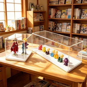 Wholesale Clear Acrylic Dustproof Display Case High Transparency Organizer for Toys Cars <b>Building</b> <b>Blocks</b> Collection - Product Image 4