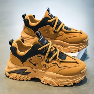 Chaussures <span class=keywords><strong>de</strong></span> course sur route sportives pour hommes, basses, respirantes, en tissu élastique et maille aérée, légères pour les sports d'automne et d'été - Product Image 1