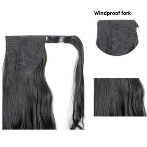<span class=keywords><strong>Queue</strong></span> <span class=keywords><strong>de</strong></span> <span class=keywords><strong>cheval</strong></span> en fibre haute température pour femme, à enrouler, tressée, <span class=keywords><strong>avec</strong></span> options <span class=keywords><strong>de</strong></span> cheveux longs raides et bouclés - Product Image 6