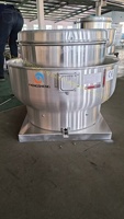Hotte aspirante industrielle en aluminium pour cuisine, moteur AC, extraction de chaleur, ventilation de toit, ventilateur d'extraction