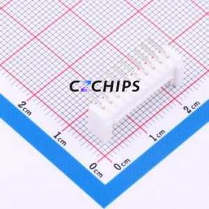 BX-HY2.0-10PWZ Wire-to-Board Pin Header Bent Lead Through Hole,P=2mm Connector 1x10P 2mm Right Angle Insert HY - Product Image 2