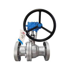 Válvula de bola con brida ANSI Q341F-600LB con tratamiento térmico FRAS, vástago sólido a prueba de explosiones Q341F-600LB con tratamiento térmico para H - Product Image 1