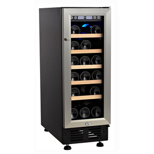 Enfriador de Vino JiuFu con Compresor Pequeño, Control de Temperatura, Acero Inoxidable, Luces LED - Product Image 3
