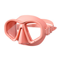 Ensemble de palmes de plongée 180 ° anti-buée et anti-fuite avec logo personnalisable en gros pour adultes, masque de plongée en verre à faible volume